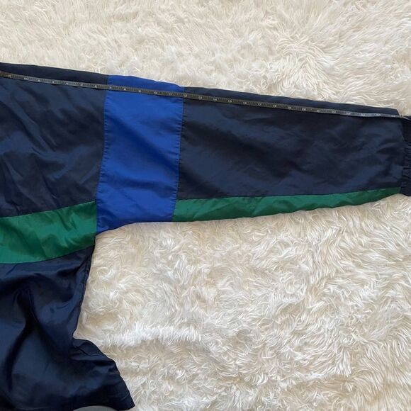 Vintage Blue/Green Team USA Olympics WindbreakerJacket Sponsored by JCPenny - Picture 8 of 13